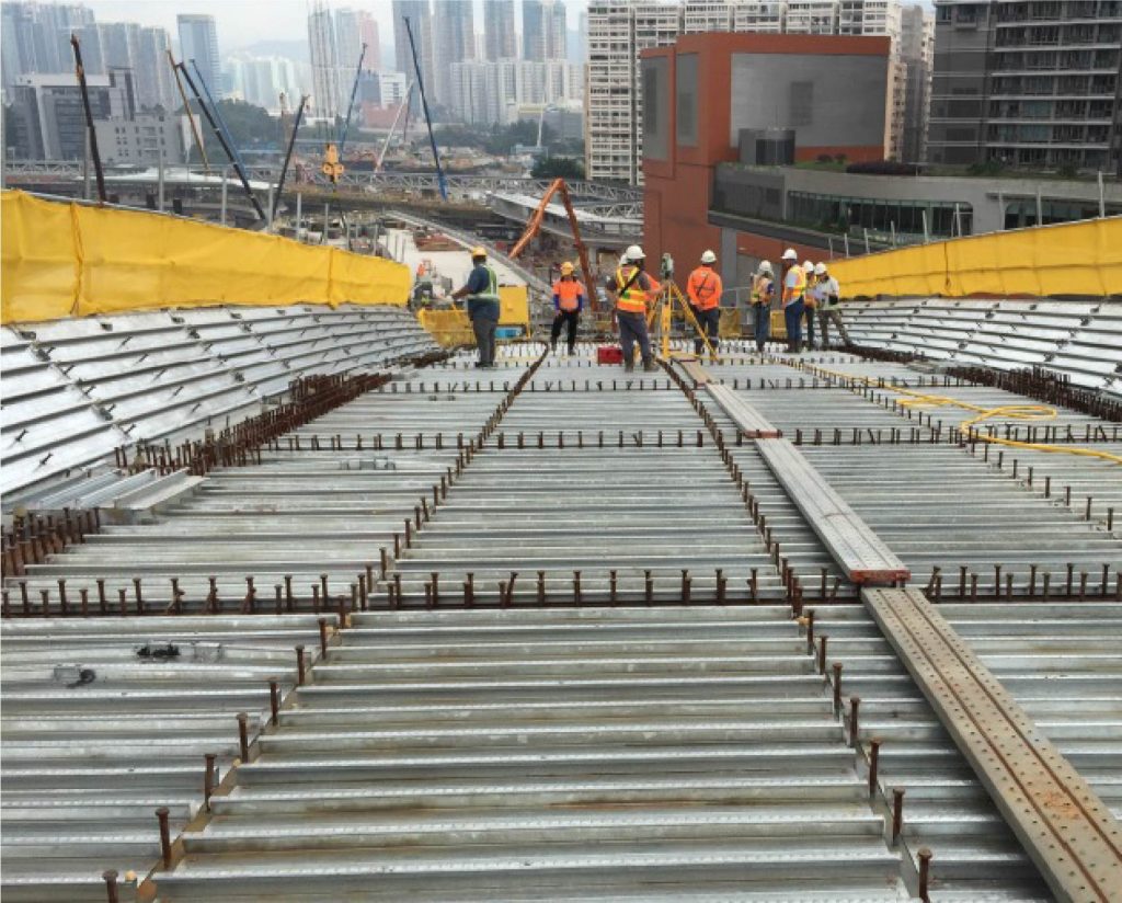 Use of Gas System for decking fixing at West Kowloon Terminus Station ...